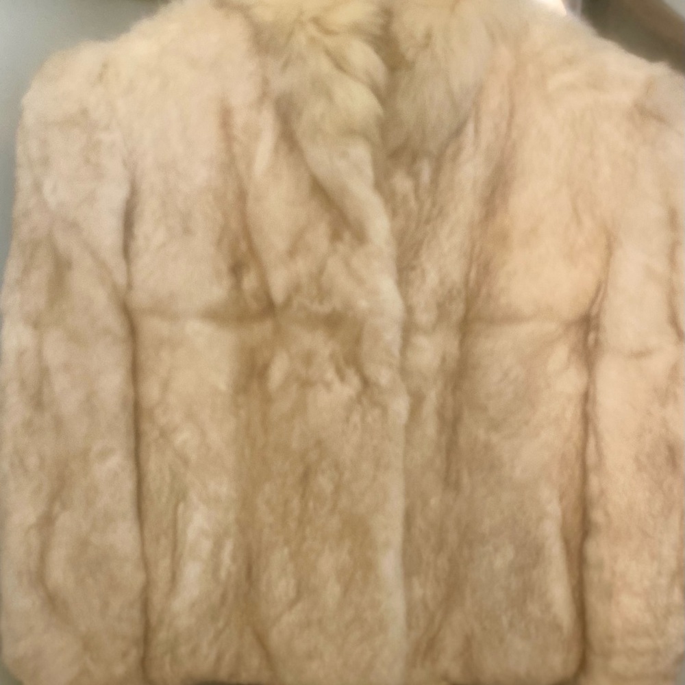 Chic Cream Teddy Jacket